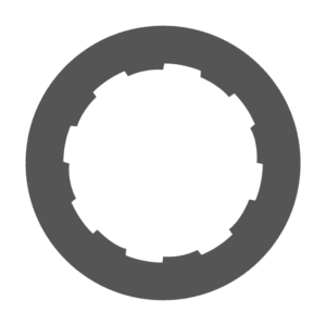 Traditional lands and grooves rifling cutaway