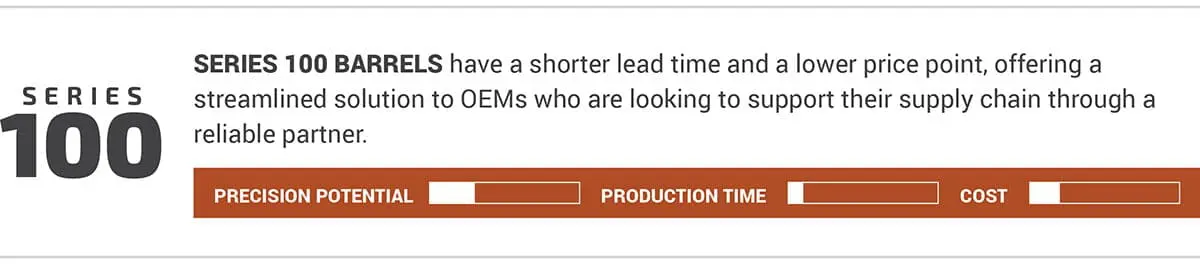 series-100 Vortakt Series 100 Barrels